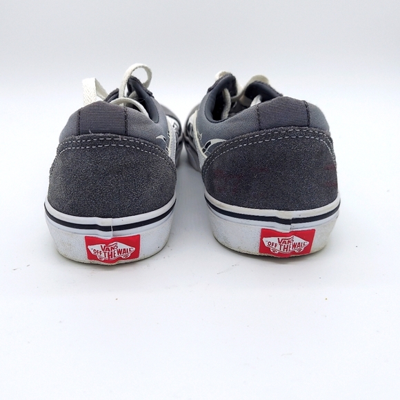 Vans Ward Flame Check Pewter Sneakers - Picture 4 of 8